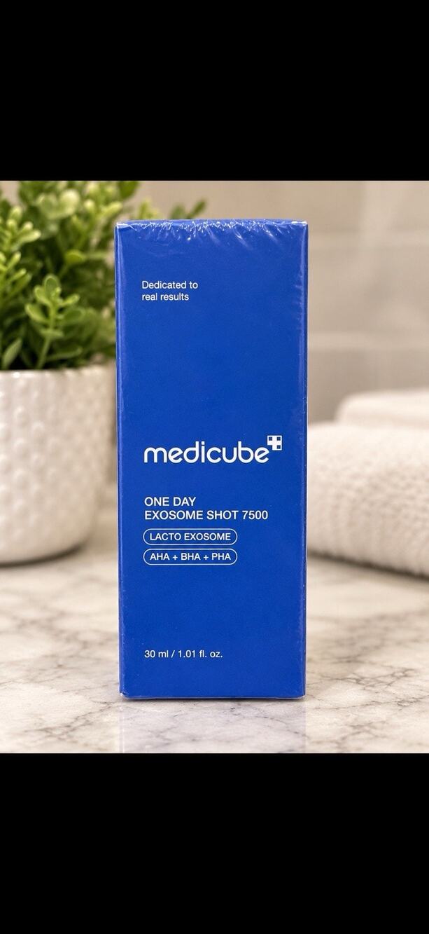 MEDICUBE One Day Exosome Shot 7500 Pore Serum 30mL 1.01oz NEW Sealed